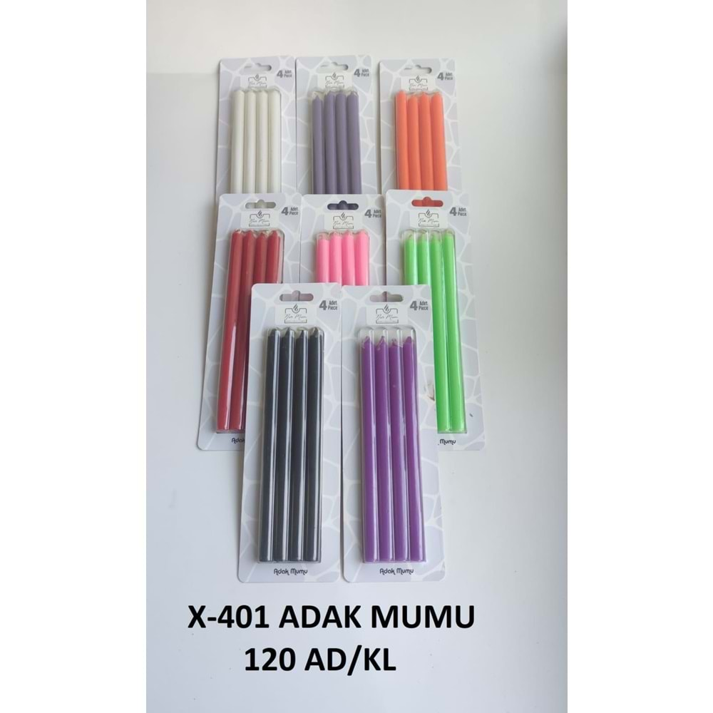 X401 ADAK MUMU 4'LÜ