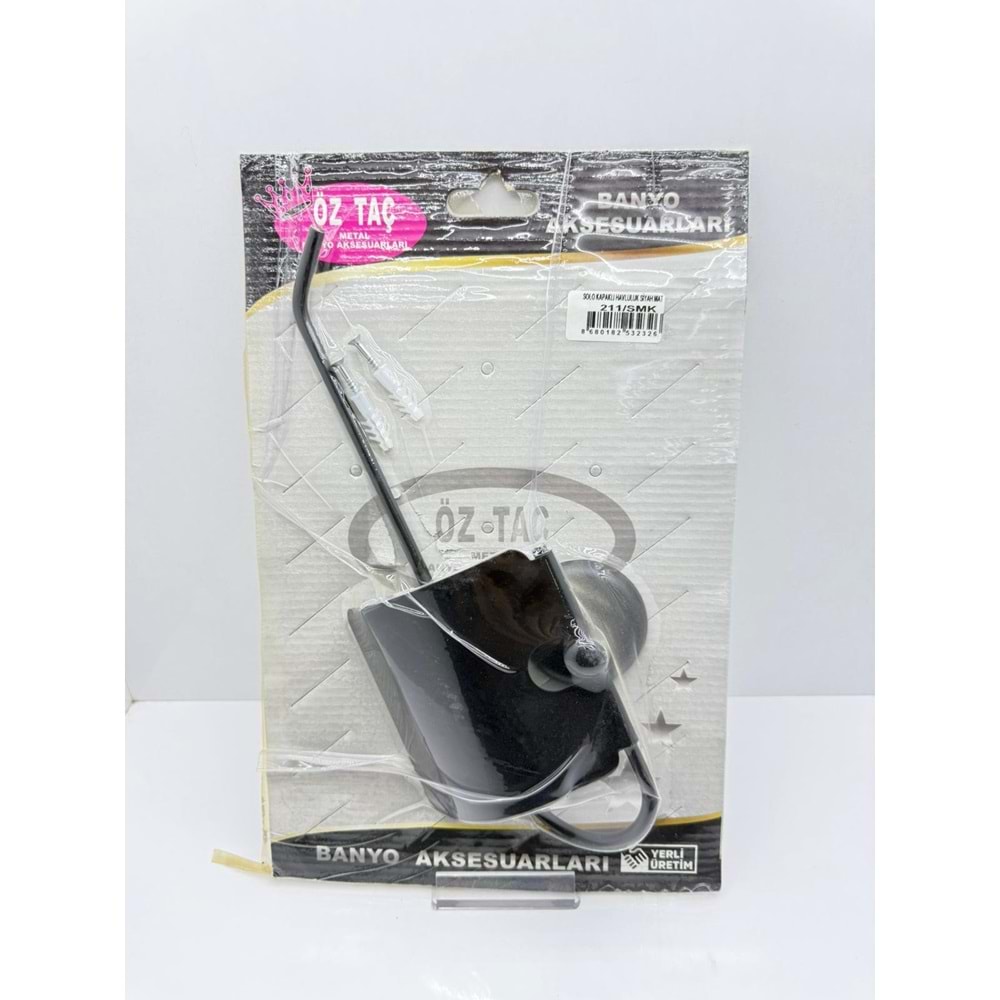 211-SMK SOLO KAPAKLI HAVLULUK SİYAH MAT