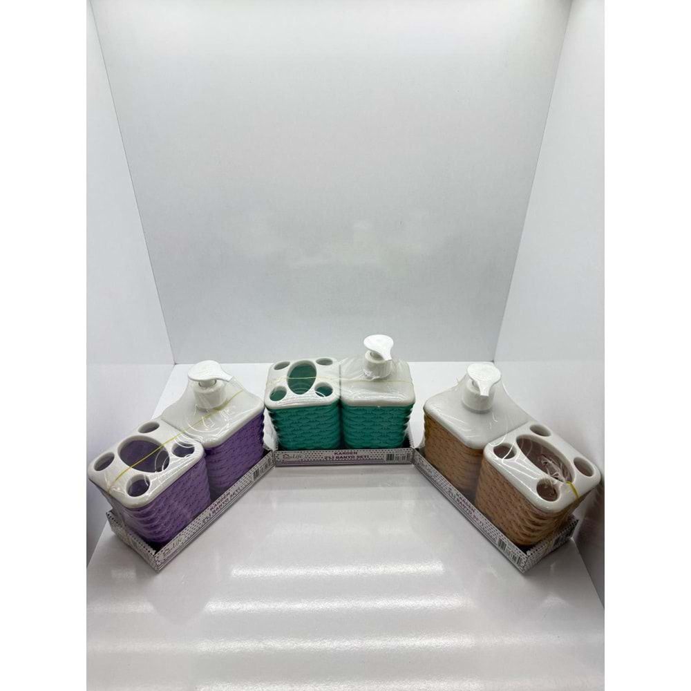 RBY KP223 KARDEN 2 Lİ BANYO SETİ