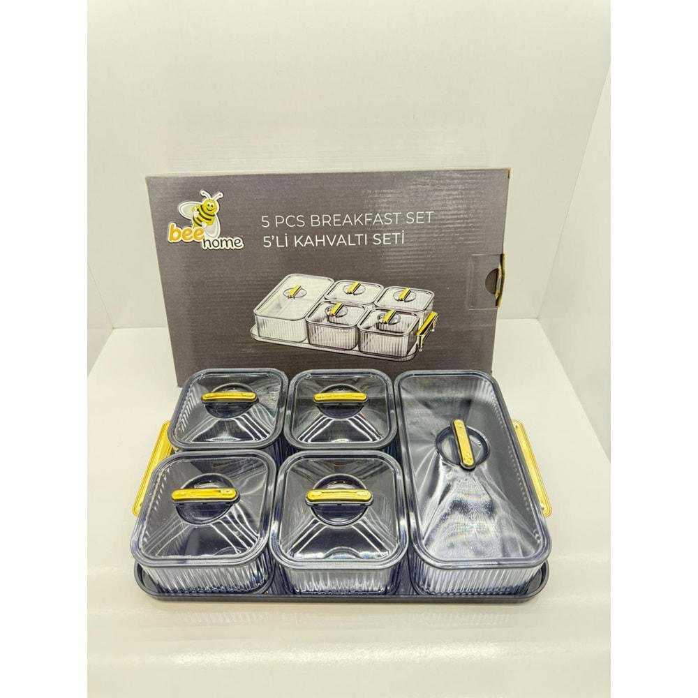 AK-855 KAHVALTILIK SETİ 5 PARÇA KL:12