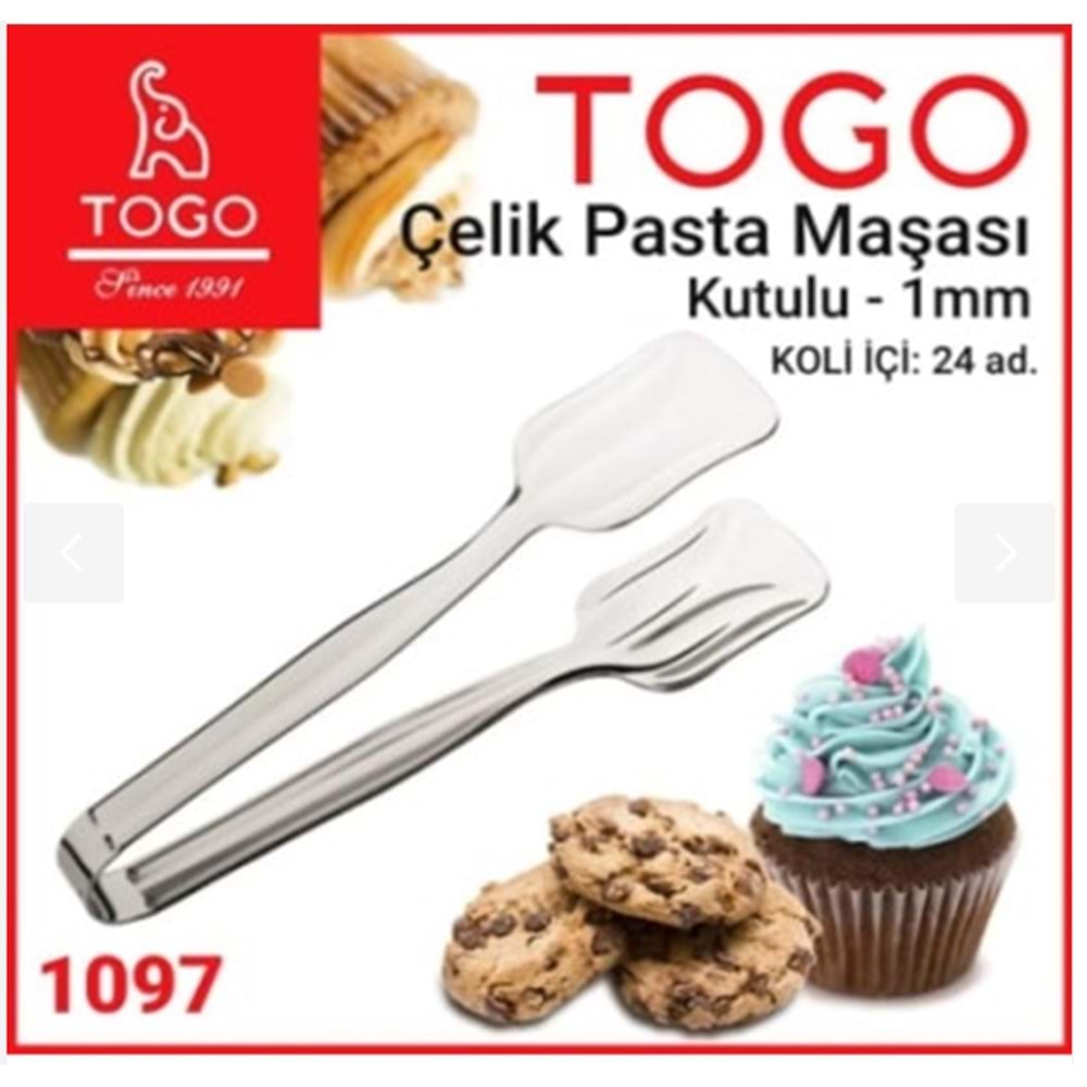 TOGO1097 ÇELİK PASTA MAŞASI KUTULU