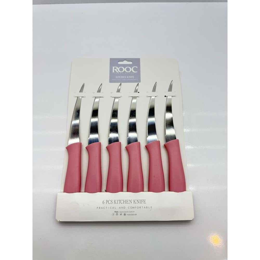 ROOC-MR-06 SEBZE BIÇAĞI 6'LI