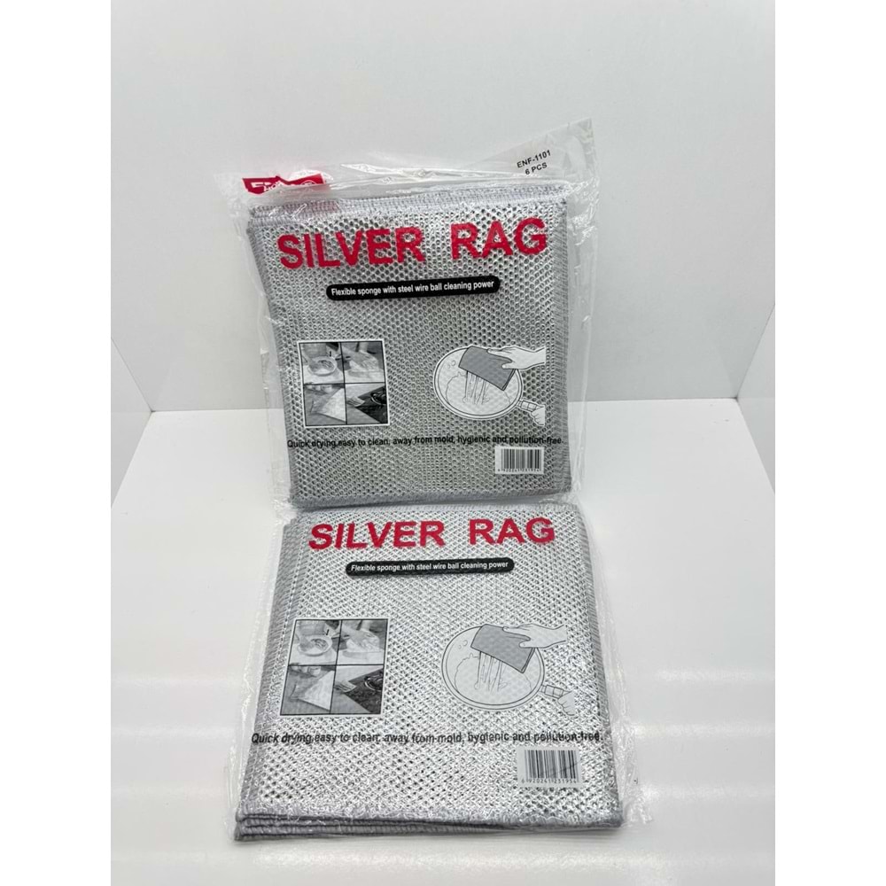 ENF1101 - BULAŞIK TELİ BEZ 6'LI