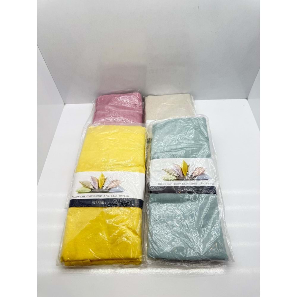 YASTIK KILIFI KAPAKLI 2'Lİ