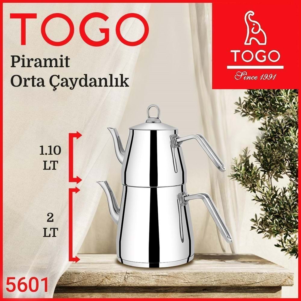 TOGO5601 - PRAMİT ÇAYDANLIK ORTA BOY KL:8