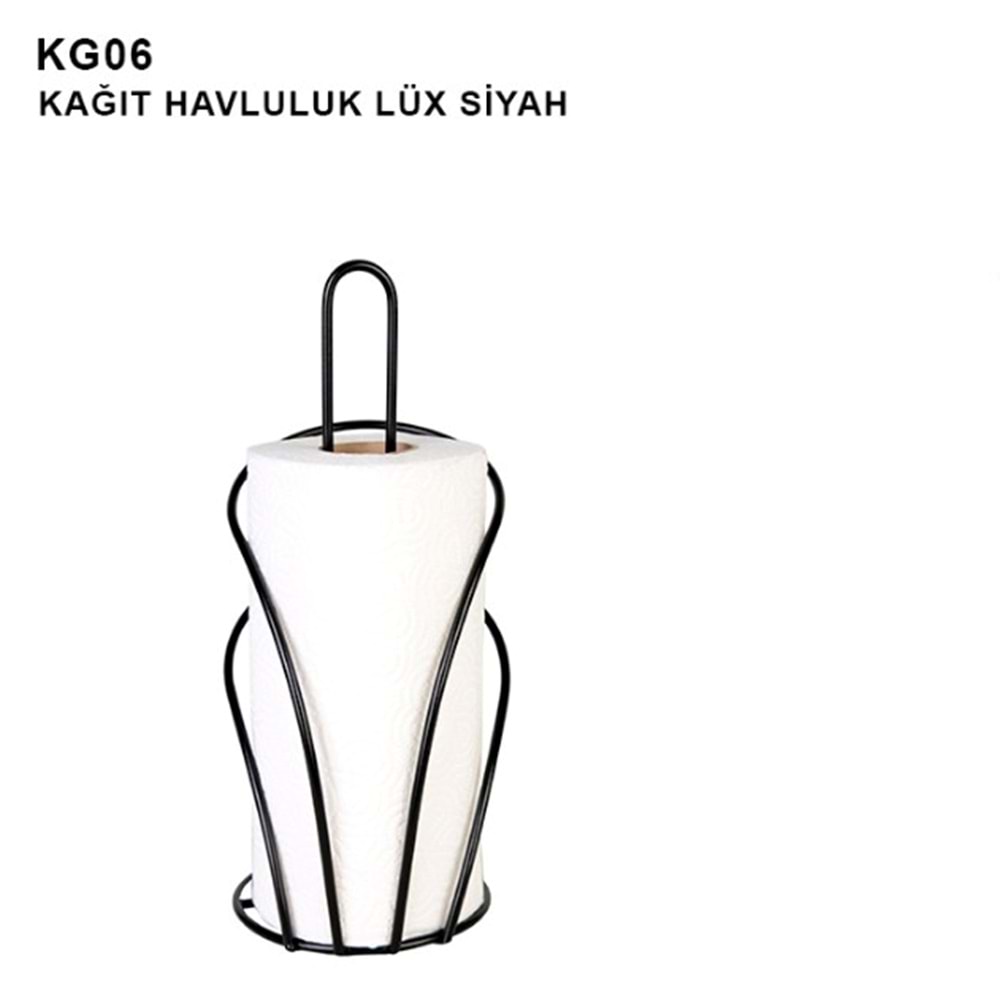 KG06 - KAĞIT HAVLULUK LÜX SİYAH