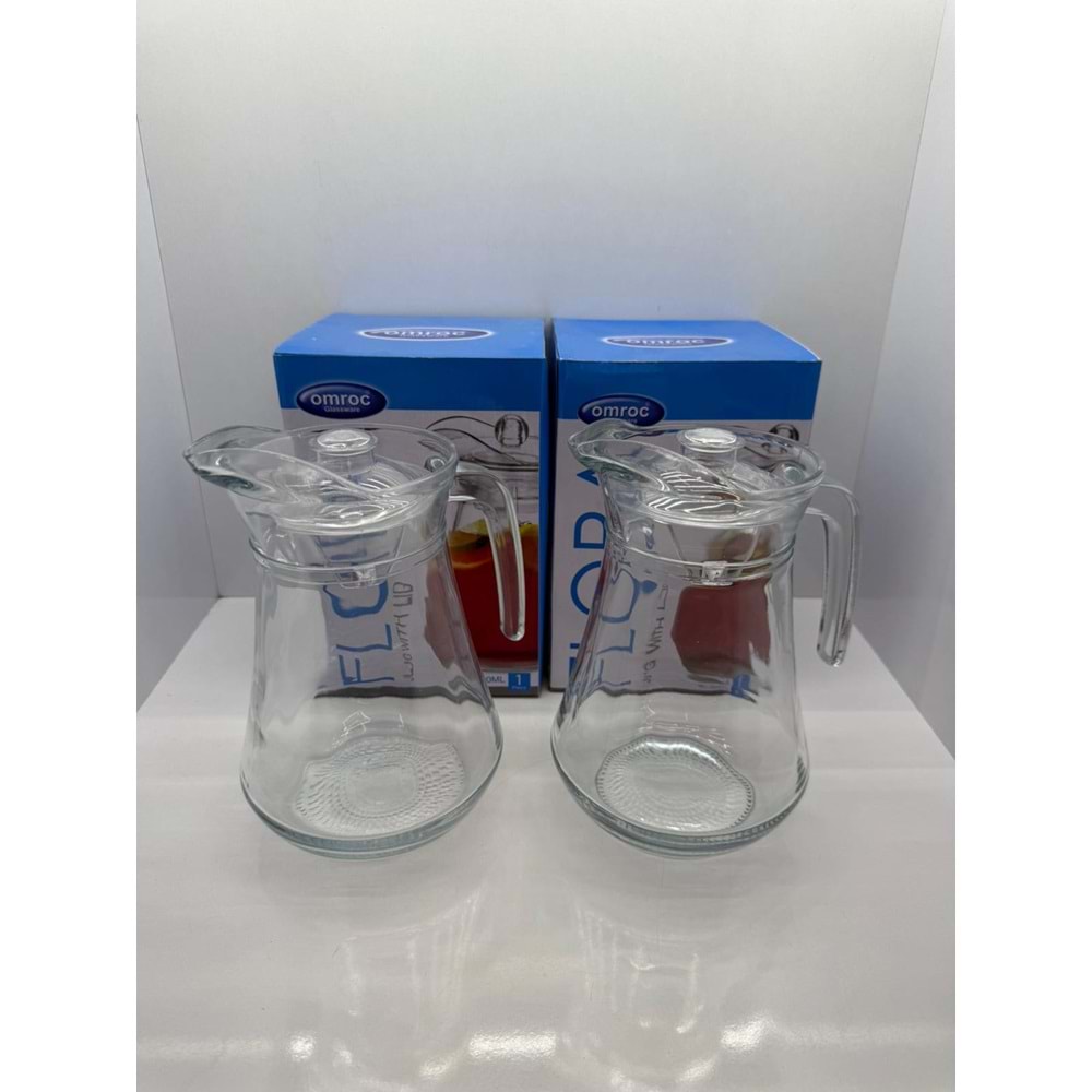 TJG-049 FLORA CAM SÜRAHİ 1.500 ML KL:12