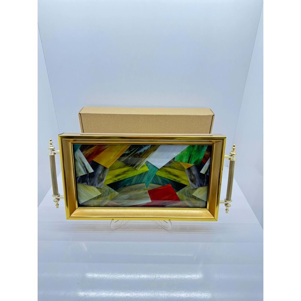 İRM - SUNUM TEPSİSİ KÜÇÜK KALIN GOLD