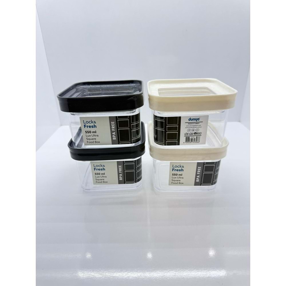 DÜNYA32306 - SAKLAMA KABI 550 ML