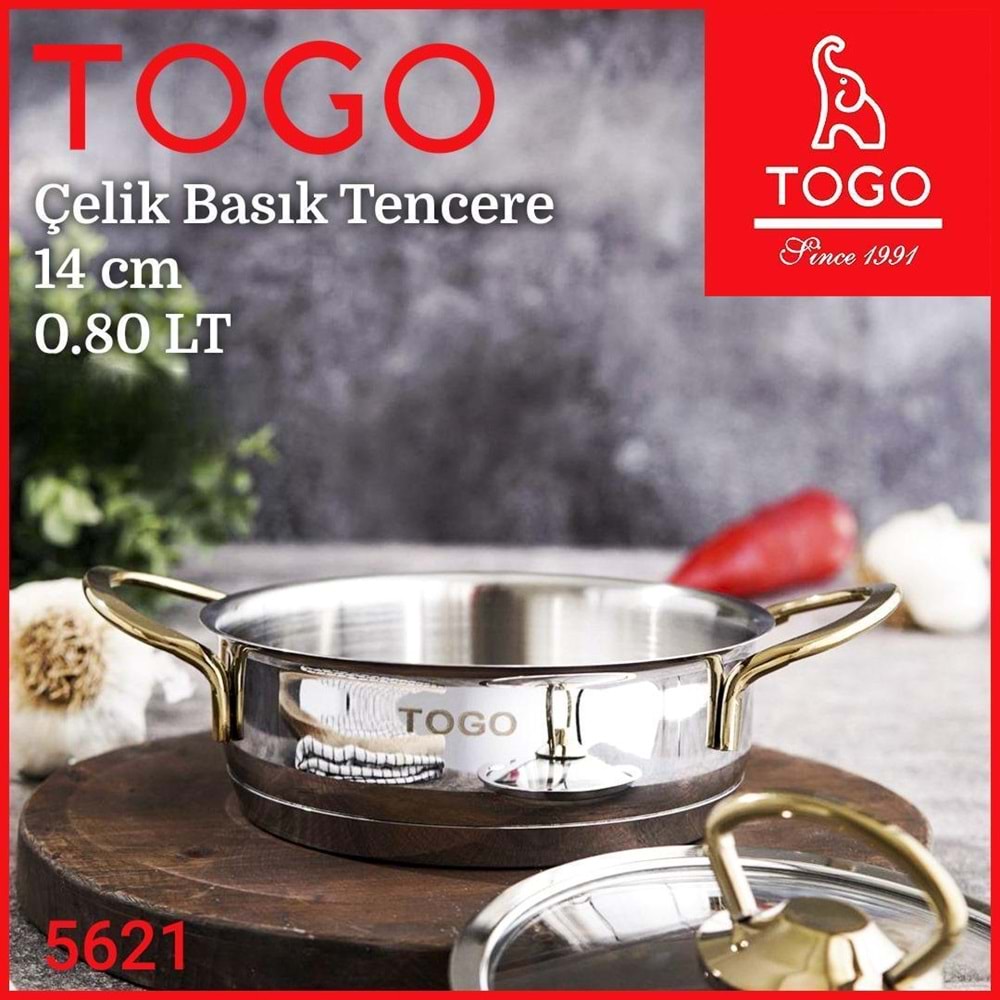 TOGO5621 - ZEN 14 CM BASIK TENCERE 0.80 LT KL:24