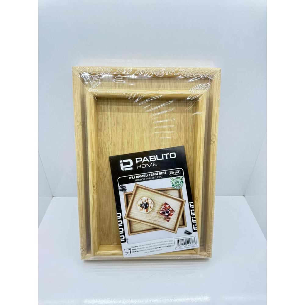 PBT-362 İKİLİ TEPSİ KL:20