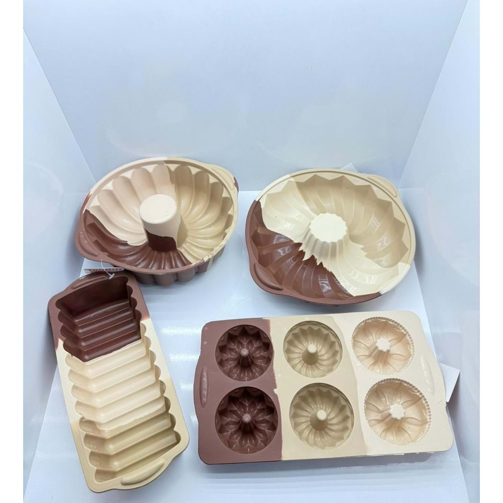 SİLİKON KEK KALIBI KARMA KL:48