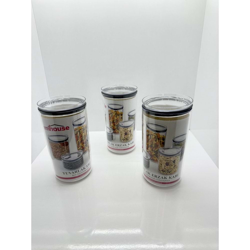 EP162 - EMHOUSE SAKLAMA KABI YUVARLAK 1.250 ML