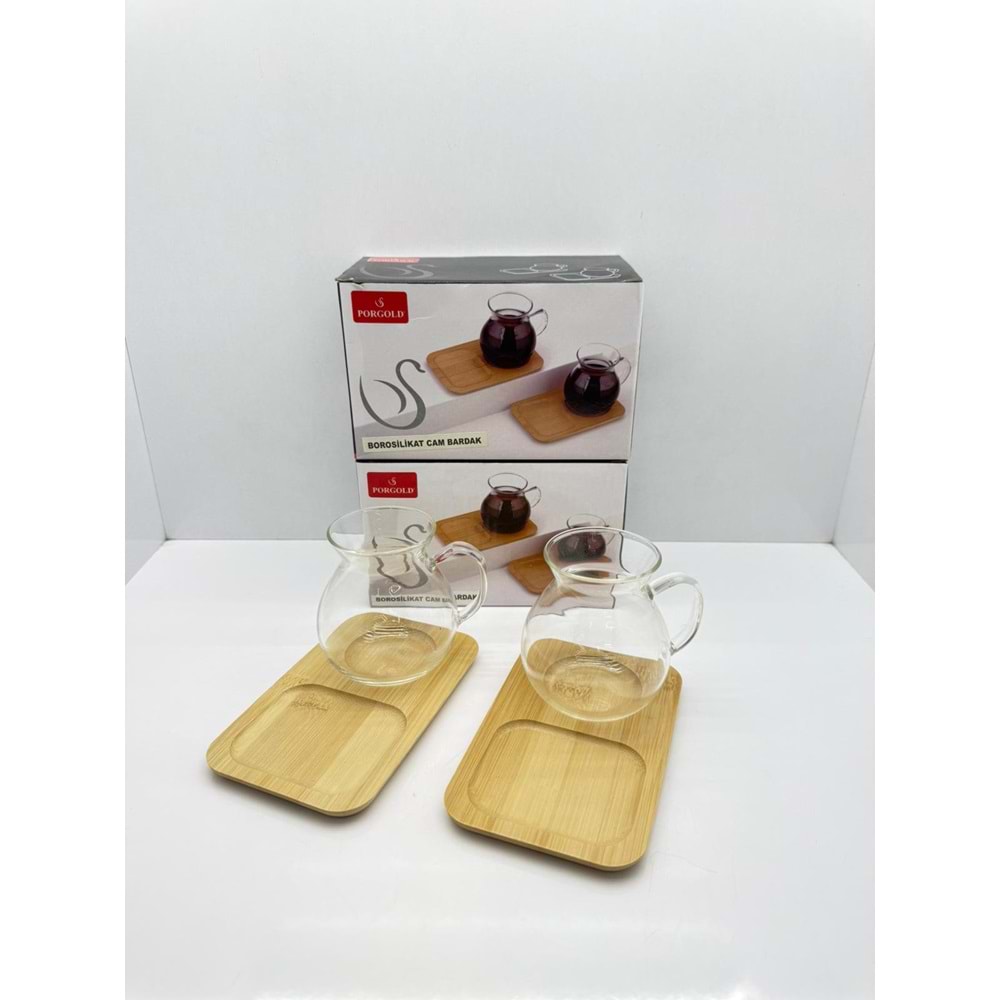 ALCB200-4A ÇAY SETİ 4 PARÇA DİKTÖRGEN TABAK KL:36