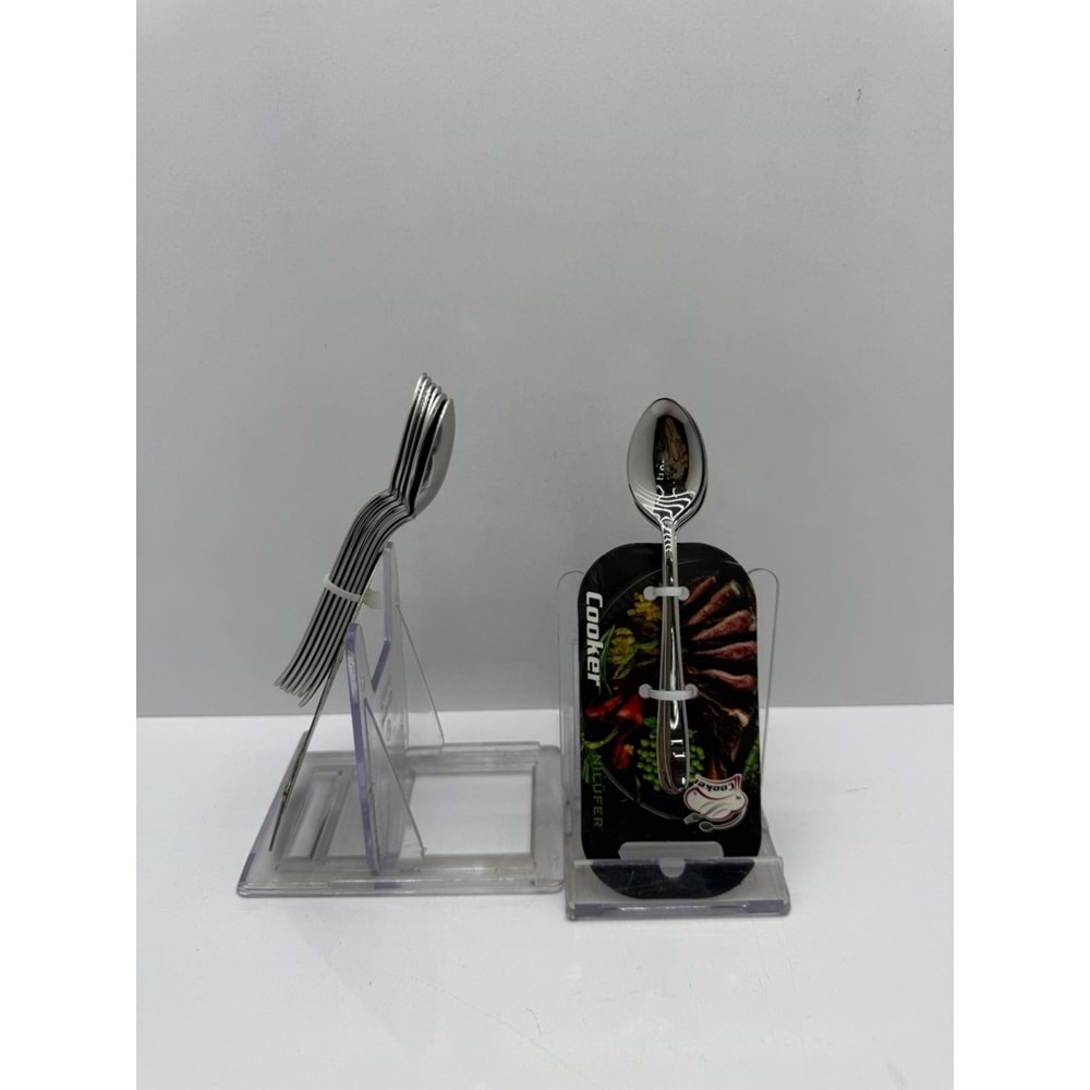 CKR3180 - NİLÜFER 6'LI ÇAY KAŞIĞI