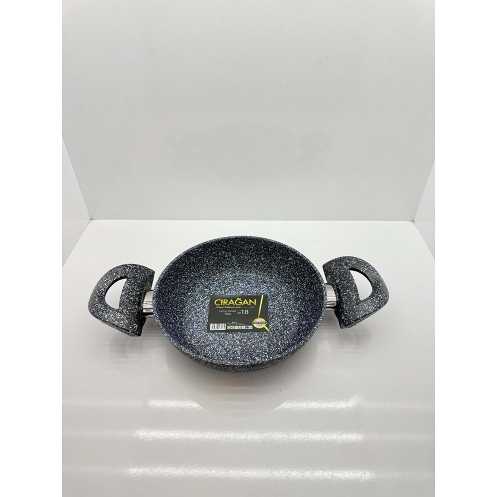 ÇIRAĞAN GRANİT TAVA ÇİFT SAP 18 CM