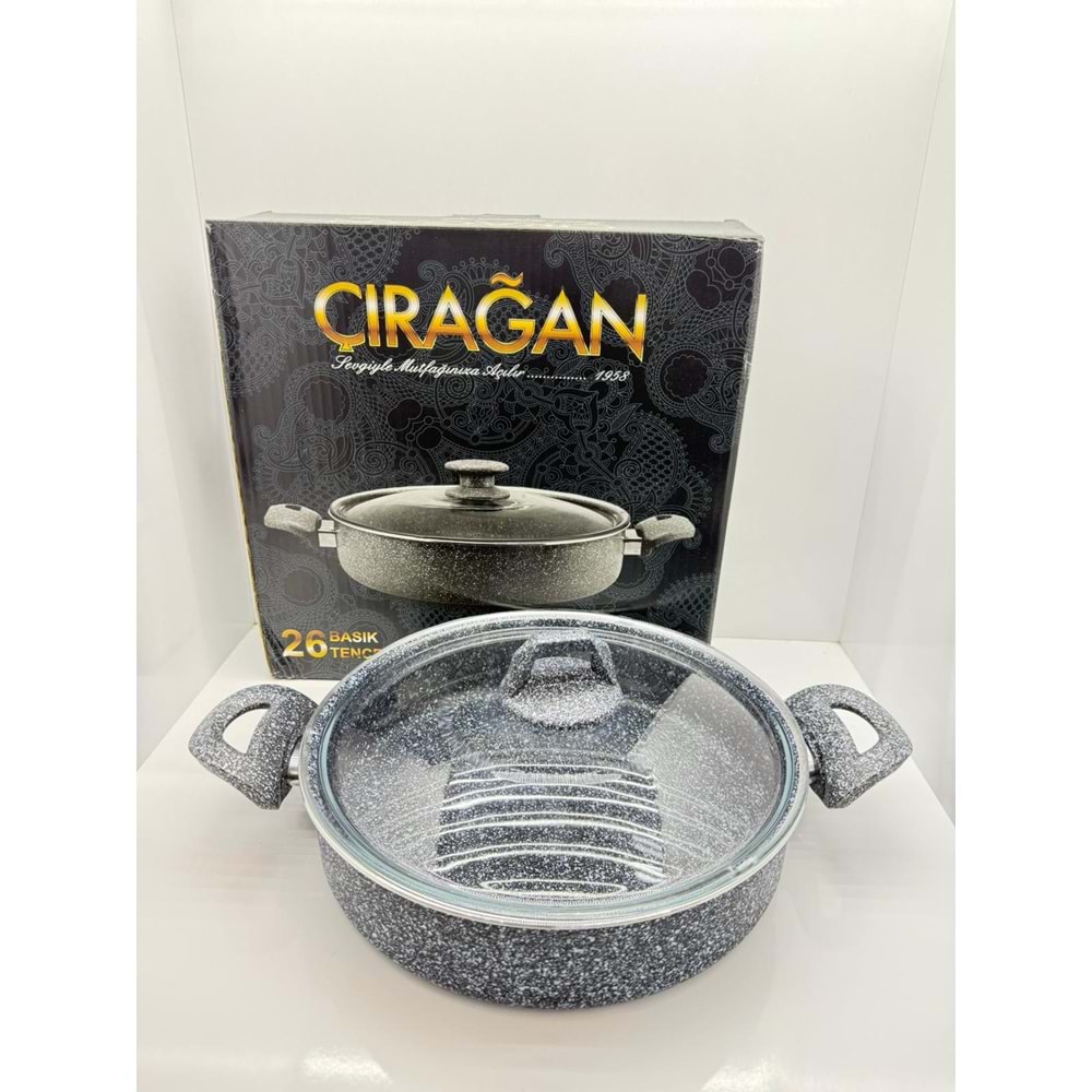 ÇIRAĞAN GRANİT BASIK TENCERE 26 CM