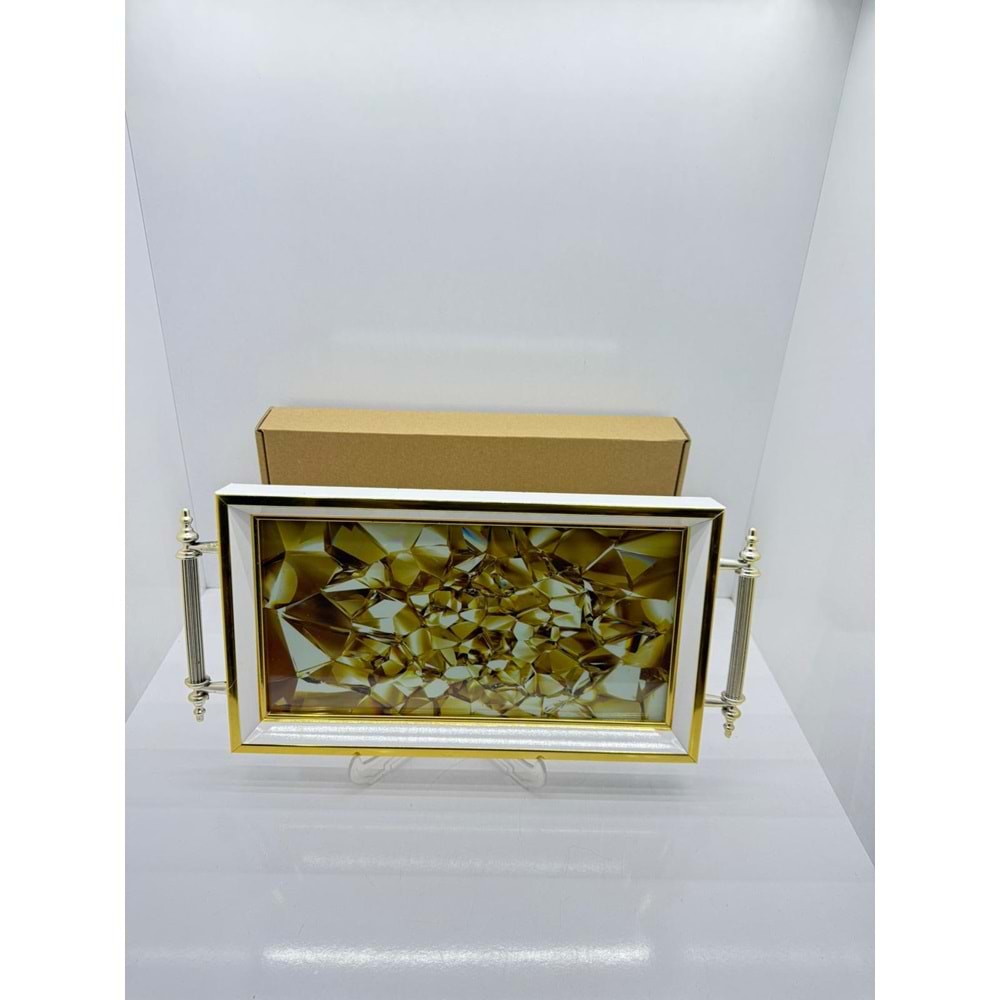 İRM - SUNUM TEPSİSİ KÜÇÜK KALIN BEYAZ