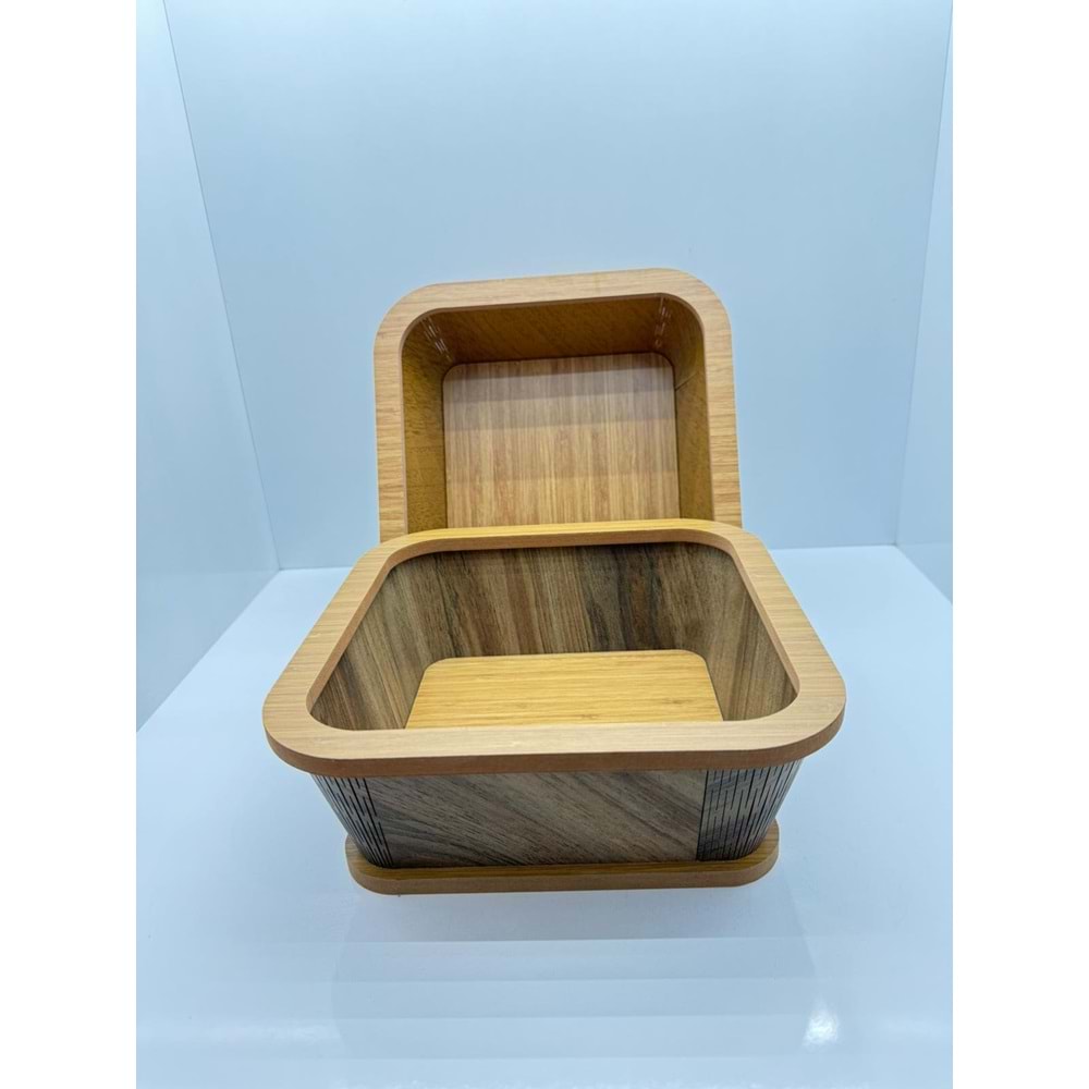 AHŞAP EKMEKLİK KARE