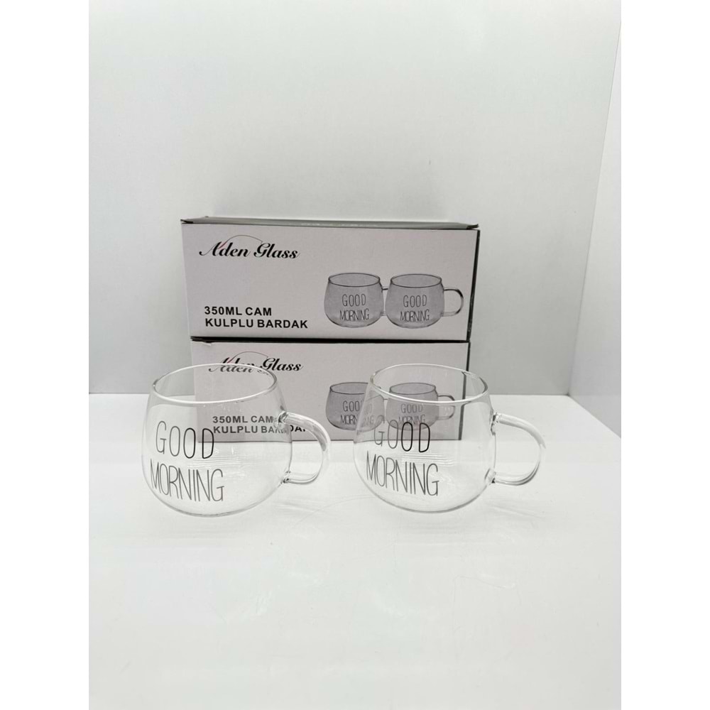 ADN907 - GOOD MORNİNG 2Lİ KULPLU KUPA KL:36