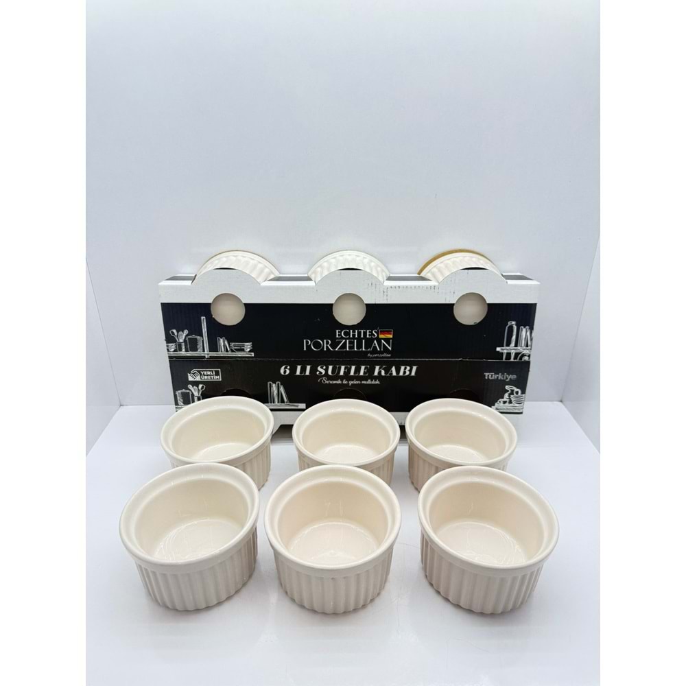 ECHTES - 6'LI SUFLE KABI SERAMİK