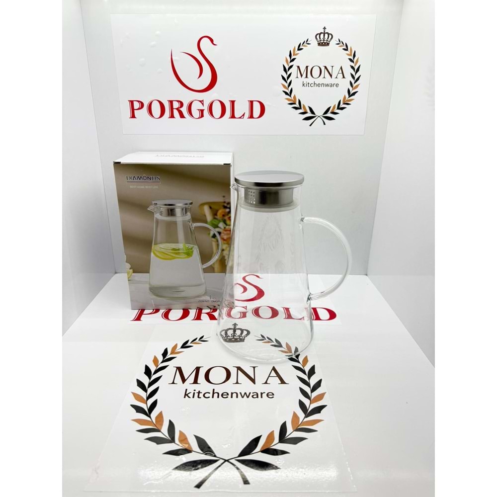 DMGPH-028 DİAMOND SÜRAHİ METAL KAPAK 1.800 ML KL:24