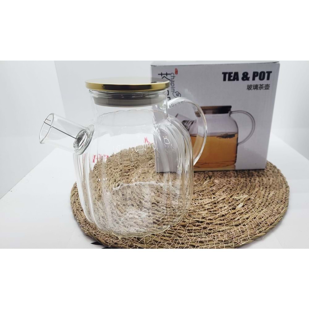 JGBLH-208 CAM DEMLİK METAL KAPAK 1.500 ML