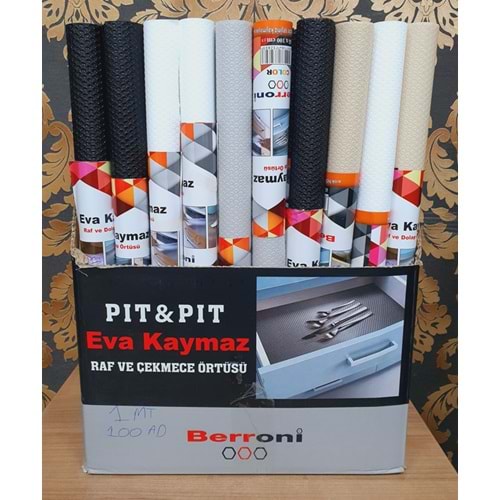 EVA KAYMAZ 45 CM * 1 MT RENKLİ BAX:100