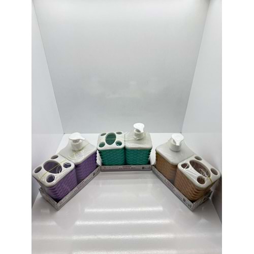 RBY KP223 KARDEN 2 Lİ BANYO SETİ