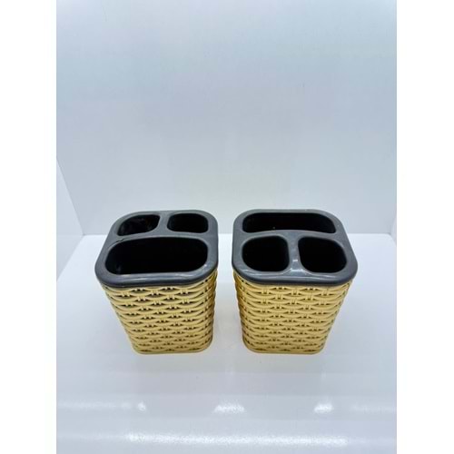 RBY RL206 YALDIZLI ÇOK AMAÇLI RATTAN FIRÇALIK