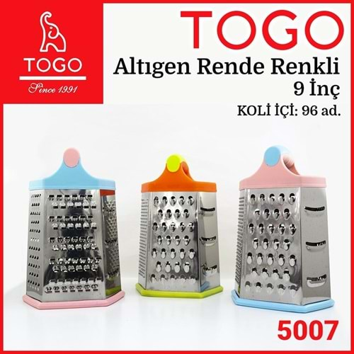 TOGO5007 İTH. 611 6 GEN RENDE RENKLİ 9İNÇ KL:96