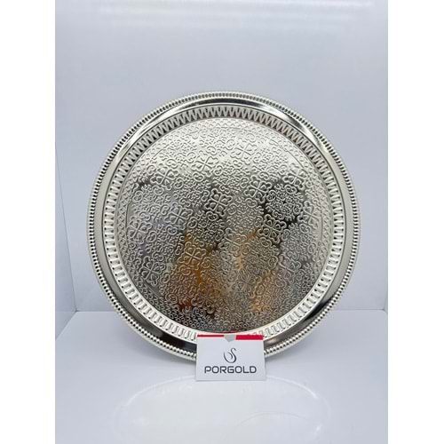 MS-311G YUV. METAL TEPSİ 35 CM GÜMÜŞ