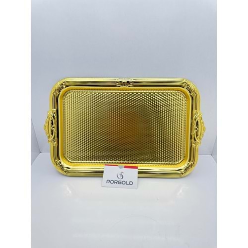 MS-2006/2A DİKT. METAL TEPSİ ALTIN