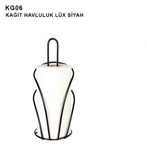 KG06 - KAĞIT HAVLULUK LÜX SİYAH