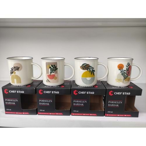 MNB02207 - PORSELEN KUPA BARDAK KL:48