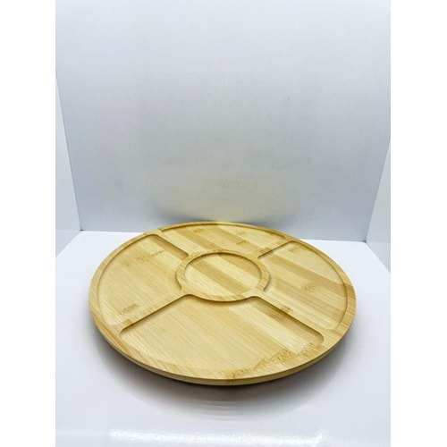 ALZP-Y5 DÖNERLİ BAMBU SUNUMLUK