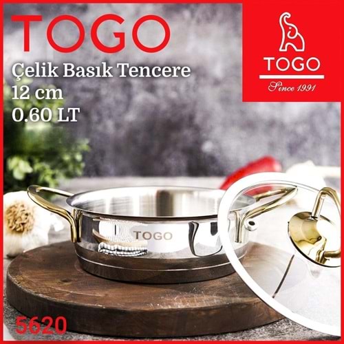 TOGO5620 - ZEN 12 CM BASIK TENCERE 0.60 LT KL:24
