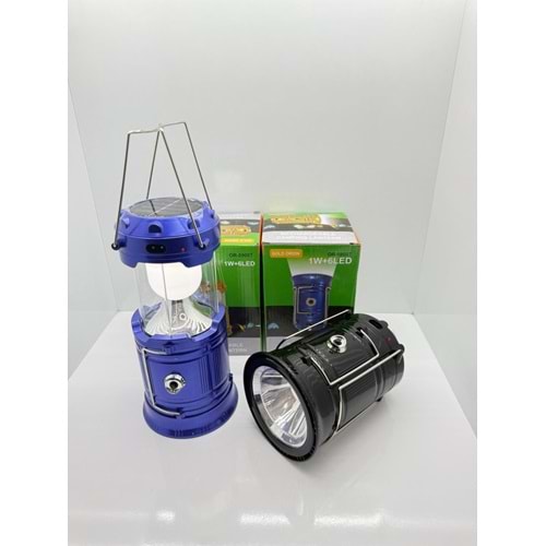 5900T - KAMP LAMBASI LED SOLARLI