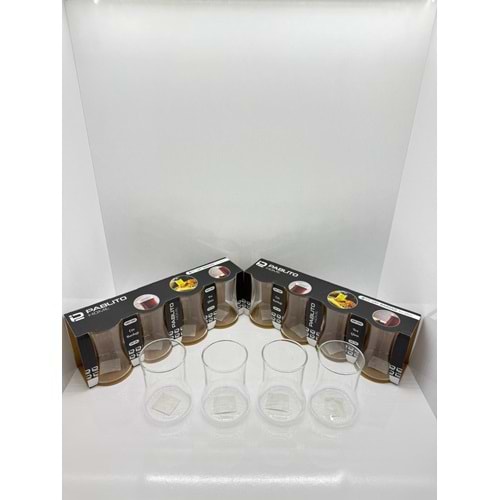 PBT-380 4'LÜ CAM BARDAK 180 ML KL:18