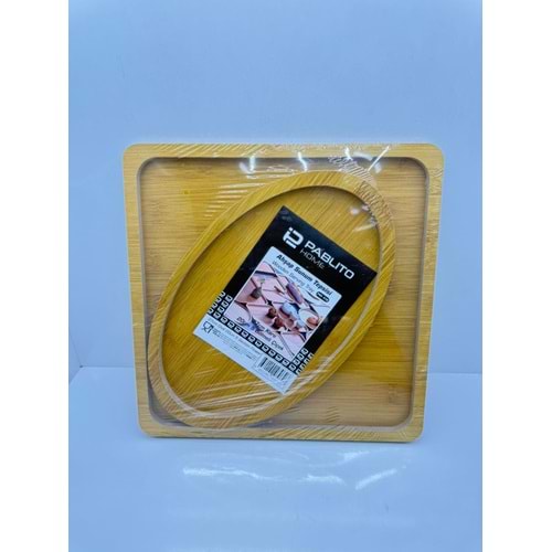 PBT-519 AHŞAP SUNUM TEPSİSİ KL:24