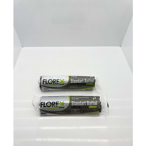 FL-520 FLOREX ÇÖP POŞETİ STANDART BATTAL 140GR*24