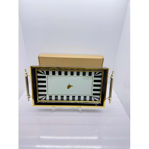 İRM - SUNUM TEPSİSİ KÜÇÜK KALIN SİYAH