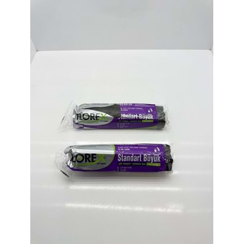FL-526 FLOREX ÇÖP POŞETİ STANDART BÜYÜK 80GR*50