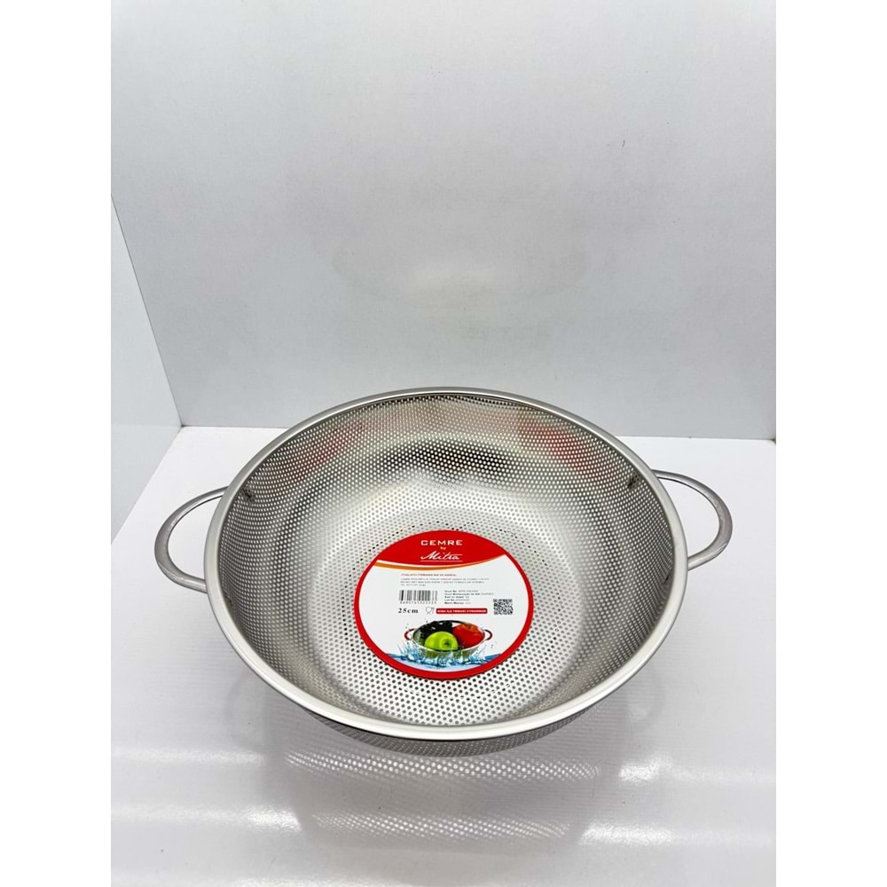 MTR-2303262 ÇELİK SÜZGEÇ 25 CM