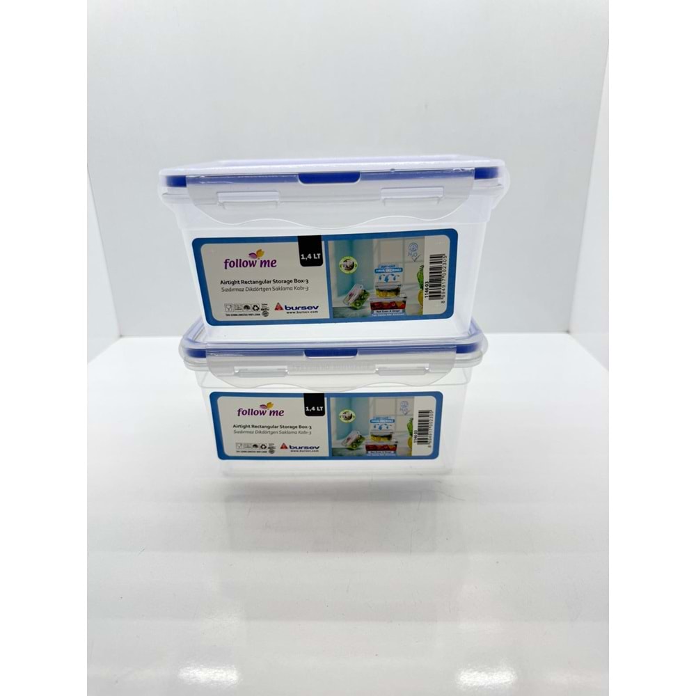 BURSEV 1146-03 SIZDIRMAZ DİKD. SAKLAMA KABI NO:3 1.40 LT