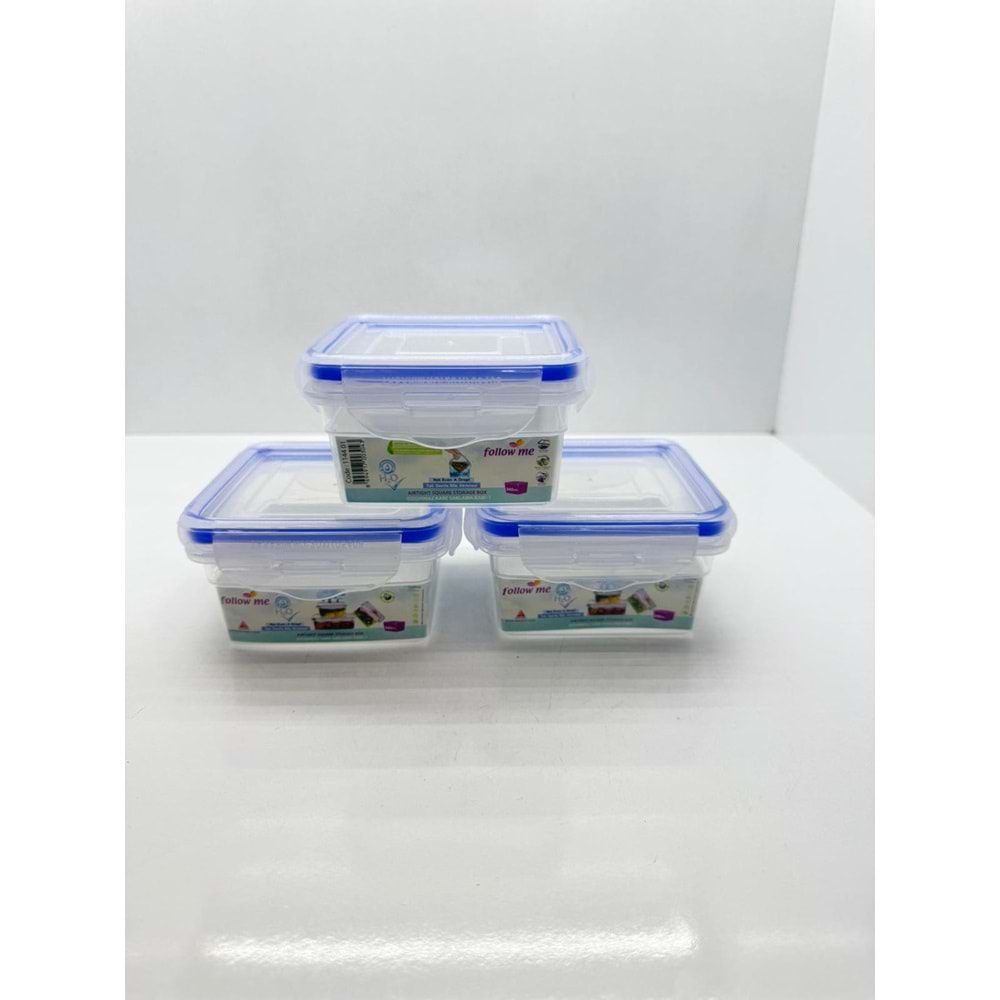 BURSEV 1144-01 SIZDIRMAZ KARE SAKLAMA KABI NO:1 340 ML