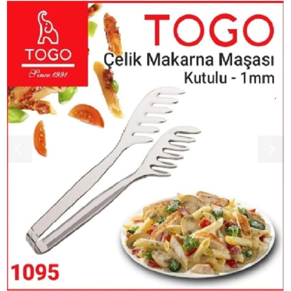TOGO1095 ÇELİK MAKARNA MAŞASI KUTULU